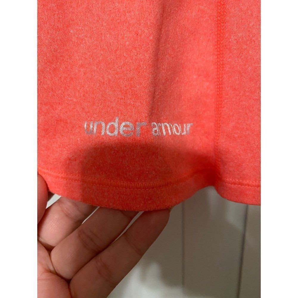 Under Armour neon orange t-shirt , fitted - Picture 3 of 5